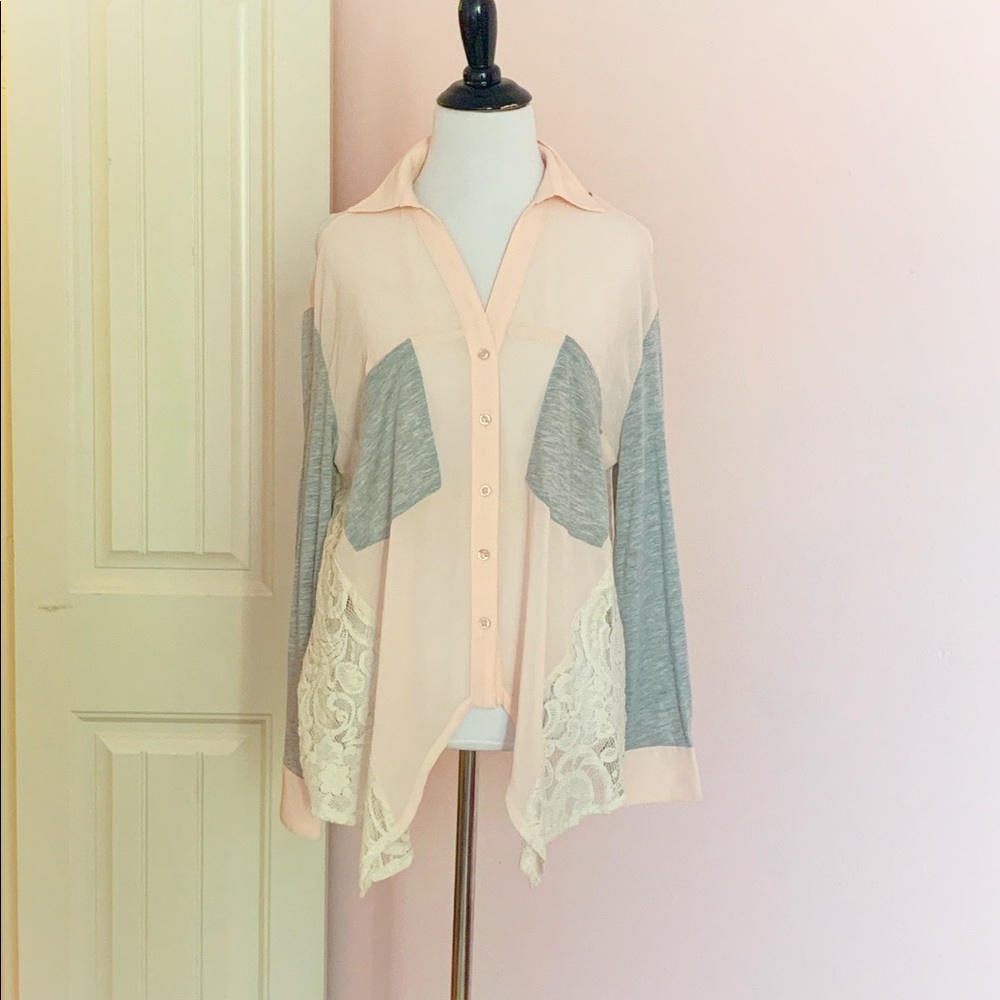 Homage Open Back Blouse